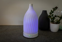 Load image into Gallery viewer, Twisted Ceramic Essential Oil Diffuser - Surf Coast Scent Company