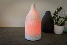 Load image into Gallery viewer, Twisted Ceramic Essential Oil Diffuser - Surf Coast Scent Company