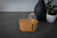 Load image into Gallery viewer, Elegant Hand Crafted Glass & Wood Nebulizer - Surf Coast Scent Company