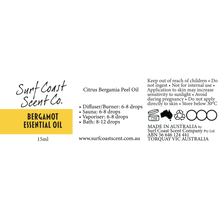 Load image into Gallery viewer, Bergamot Essential Oil - Surf Coast Scent Company