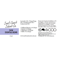 Load image into Gallery viewer, Calm Essential Oil Blend - Surf Coast Scent Company