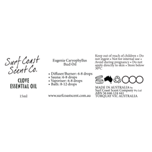 Load image into Gallery viewer, Clove Essential Oil - Surf Coast Scent Company