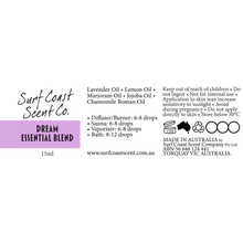Load image into Gallery viewer, Dream Essential Oil Blend - Surf Coast Scent Company
