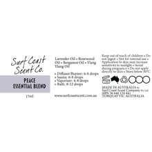 Load image into Gallery viewer, Peace Essential Oil Blend - Surf Coast Scent Company