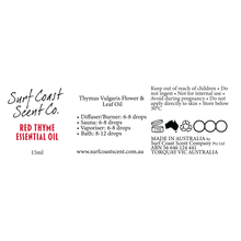Load image into Gallery viewer, Red Thyme Essential Oil - Surf Coast Scent Company