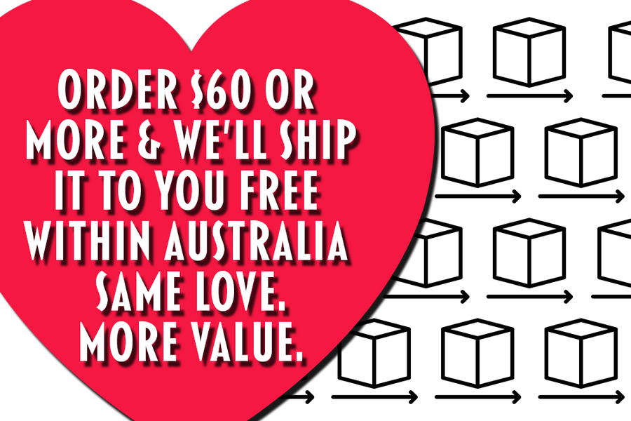 FREE SHIPPING on orders of just $60 or more!