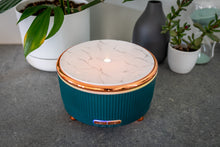 Load image into Gallery viewer, Marble, Green &amp; Rose Gold Essential Oil Diffuser - Surf Coast Scent Company

